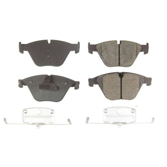 Power Stop 2011 BMW 535i xDrive Front Z17 Evolution Ceramic Brake Pads w/Hardware