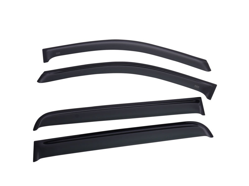 EGR 19-23 Ram 1500 In-Channel Window Visors Front/Rear Set Matte Black Crew Cab