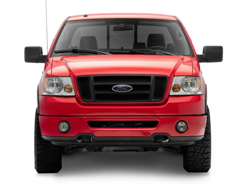 Phares de rechange de style OEM de la série Axial de Raxiom 04-08 Ford F-150 - Boîtier chromé (lentille transparente)