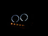 Phares de projecteur ANZO 2004-2008 Ford F-150 avec halo et LED noir G2