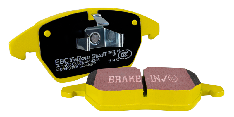 Plaquettes de frein arrière EBC 2022+ Toyota GR Yaris Yellowstuff
