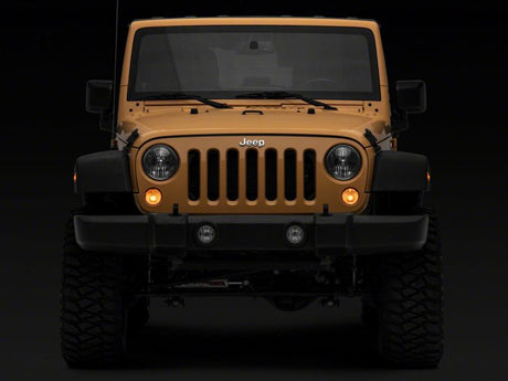 Raxiom 07-18 Jeep Wrangler JK Axial Series Replacement Turn Signal Lamps- Amber