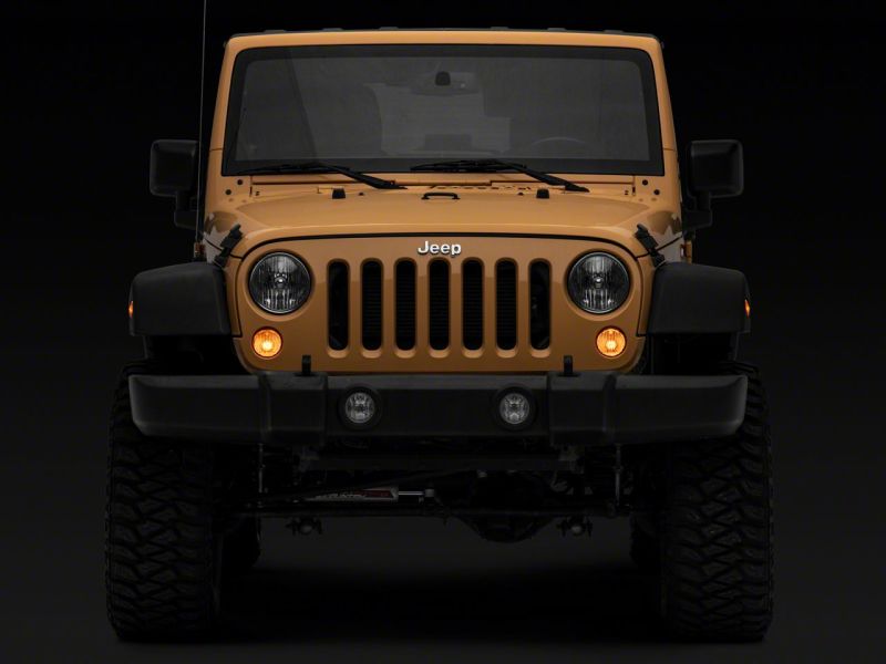 Feux de clignotants de rechange Raxiom 07-18 Jeep Wrangler JK Axial Series - Ambre