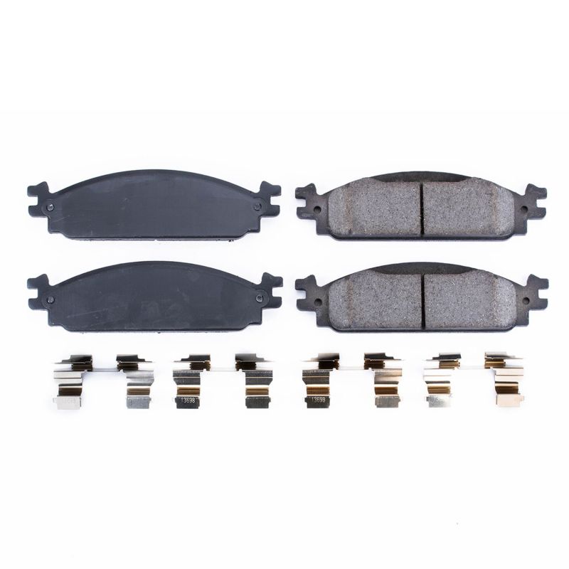 Plaquettes de frein avant Power Stop 09-11 Ford Flex Z17 Evolution en céramique avec matériel