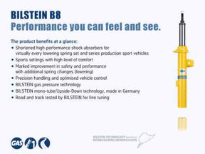 Bilstein B8 12-13 Mercedes-Benz CLS63 AMG (w/o Air Suspension) Front Monotube Strut Assembly Bilstein