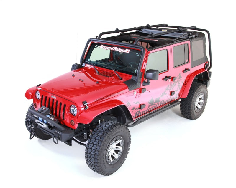 Barres de toit Rugged Ridge 07-18 Jeep 4 portes Jeep Wrangler