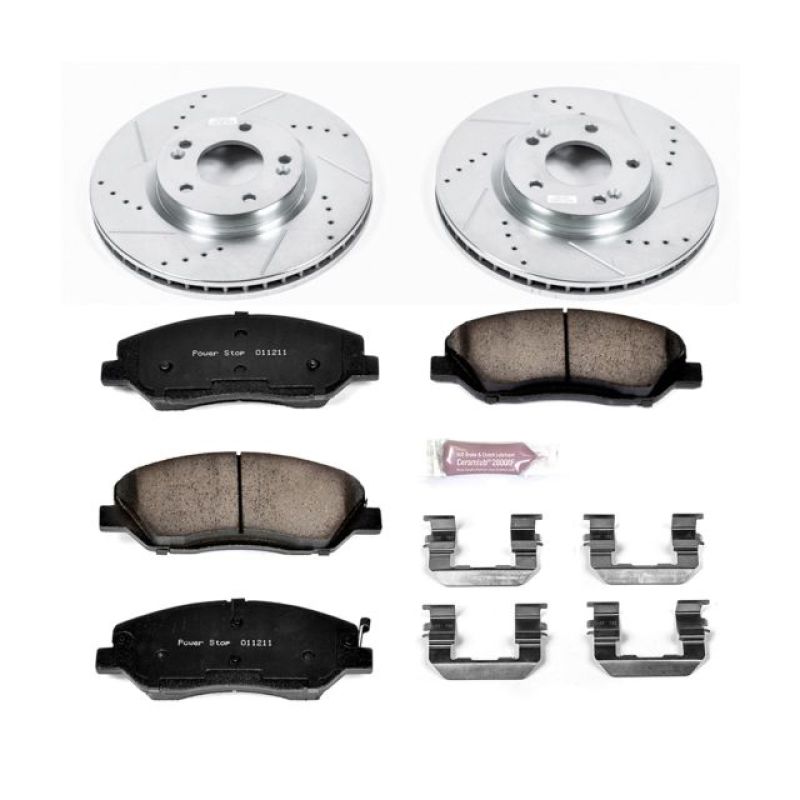 Kit de freins sport Power Stop 07-09 Hyundai Santa Fe Z23 Evolution avant