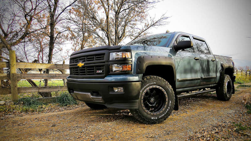 Élargisseurs d'ailes boulonnés EGR 14+ pour Chev Silverado 5 pieds - Ensemble - Mat