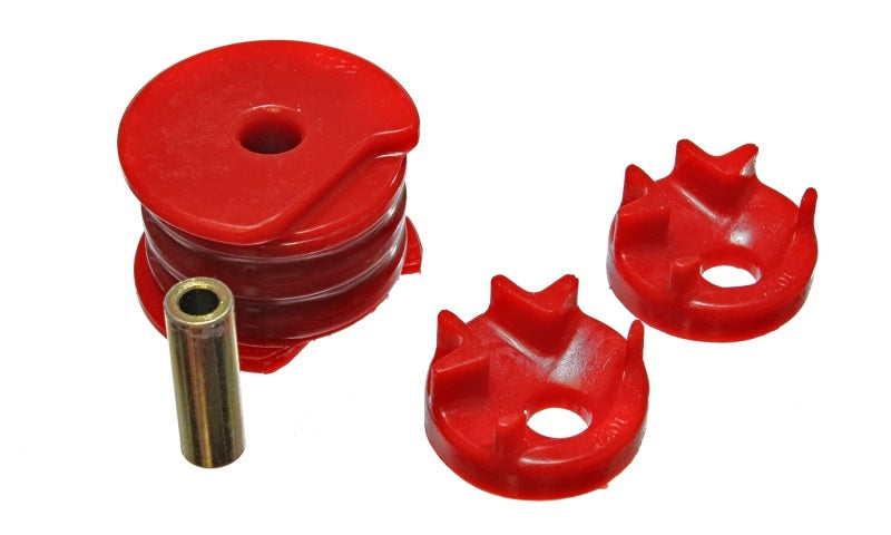 Inserts de support de moteur rouges Energy Suspension 91-94 Nissan Sentra/NX1600/2000 (2 positions de montage de couple)