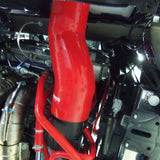 Kit de durites de boîte à air moteur en silicone rouge Mishimoto 2015 Subaru WRX