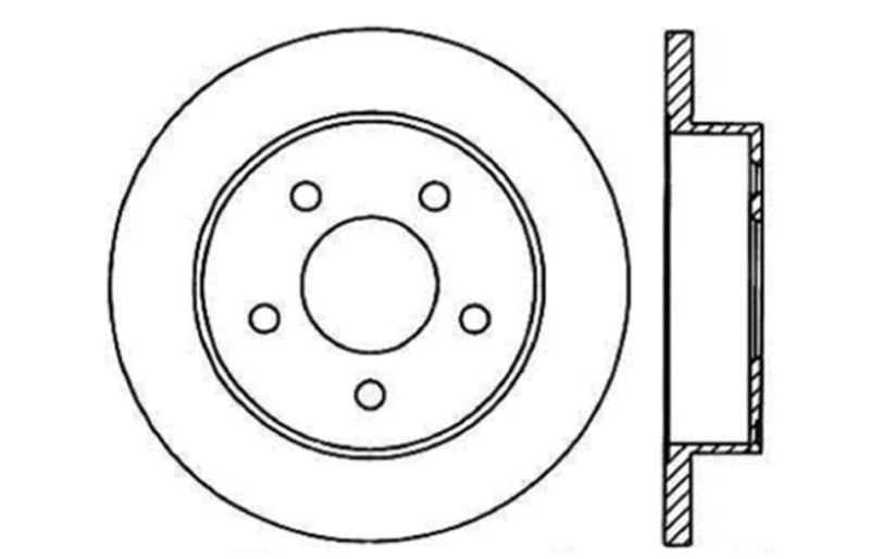 Disque de frein sport percé StopTech