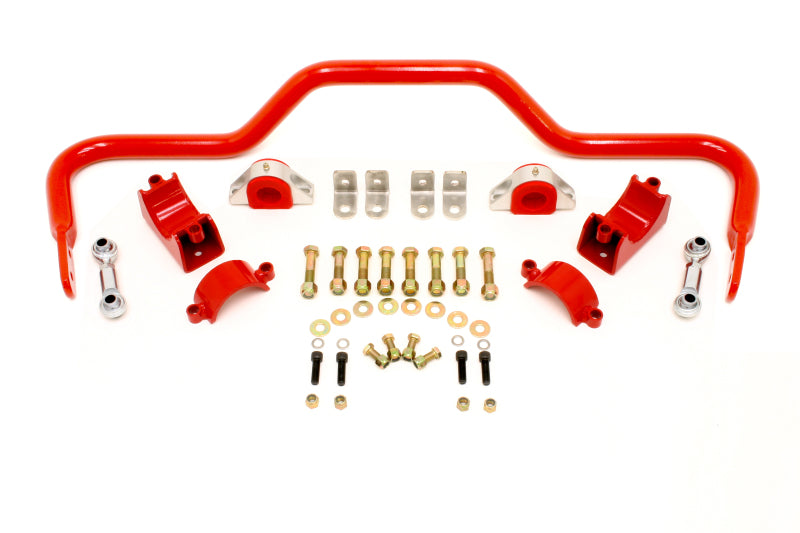 Kit de barre anti-roulis arrière solide Xtreme BMR 78-87 G-Body avec essieux de 3,25 pouces - Rouge