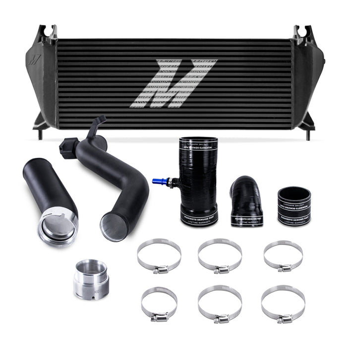 Kit refroidisseur intermédiaire EcoBoost Mishimoto 19+ pour Ford Ranger 2,3 L - Noir + tuyaux MWBK