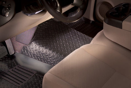 Revêtement de sol noir Husky Liners 98-01 pour Dodge Ram 1500/2500/3500 Club Cab Classic Style Center Hump