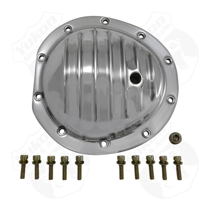 Couvercle en aluminium poli Yukon Gear pour GM 8,5 pouces