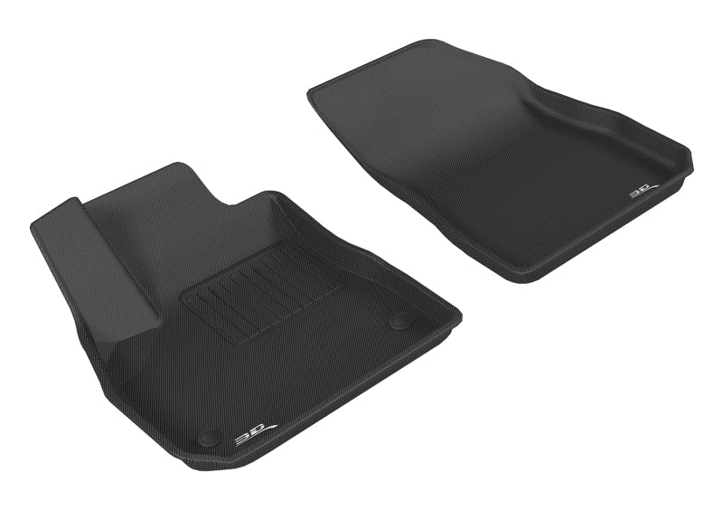 Tapis de sol 3D MAXpider 2016-2020 Chevrolet Malibu Kagu 1ère rangée - Noir