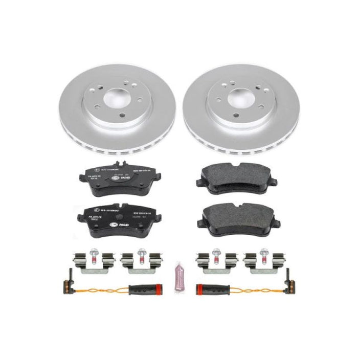 Kit de freins avant Euro-Stop Power Stop 02-05 Mercedes-Benz C230