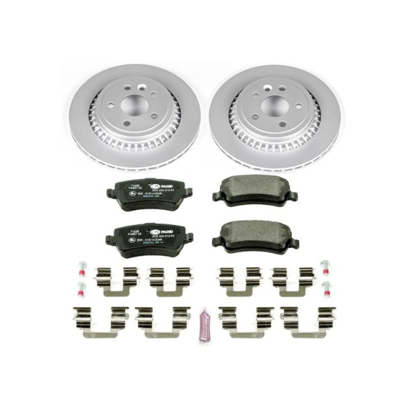 Kit de freins arrière Euro-Stop Power Stop 10-17 Volvo XC60