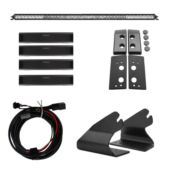 Kit d'éclairage de toit pour Ford Bronco 2021 de Rigid Industries (avec barre combinée SR spot/flood)