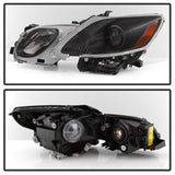 xTune Lexus Gs 06-11 OE Projector Headlights (w/AFS. Hid Fit) Black PRO-JH-LGS06-AFS-AM-BK