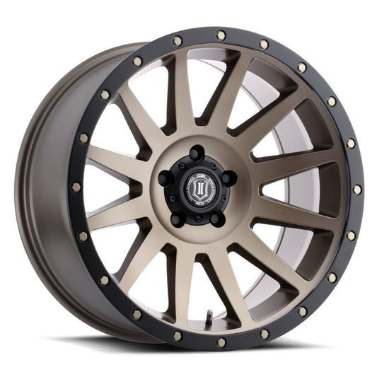 ICON Compression 20X10 / 6x135 / -19MM / 4.75in BS / 87.10mm Bore - Bronze Wheel