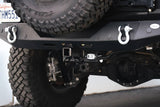 Attelage boulonné DV8 Offroad 07-21 Jeep Wrangler (JK/JL) avec feux