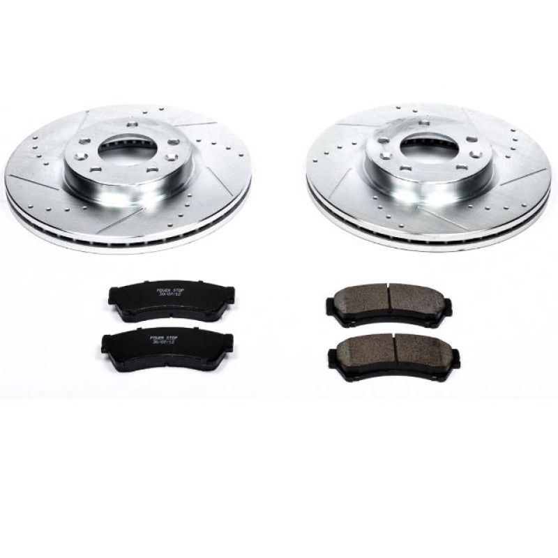 Power Stop 06-12 Ford Fusion Front Z23 Evolution Sport Brake Kit