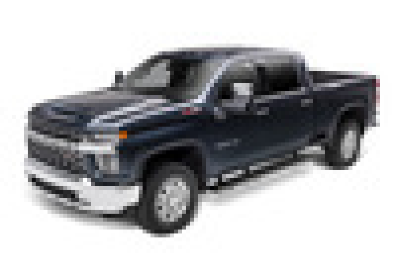 N-Fab Growler Fleet 19-20 Chevy/GMC 1500 Double Cab - Longueur de cabine - Tex. Noir