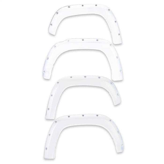 EGR 16+ Toyota Tacoma w/Mudflap Bolt-On Look Color Match Fender Flares - Set - Super White