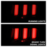 Spyder 05-09 Ford Mustang (White Light Bar) LED Tail Lights - Black ALT-YD-FM05V3-LED-BK
