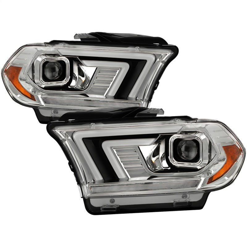 Phares de projecteur halogènes Spyder Dodge Durango 11-13 uniquement - Chrome PRO-YD-DDU11SI-C