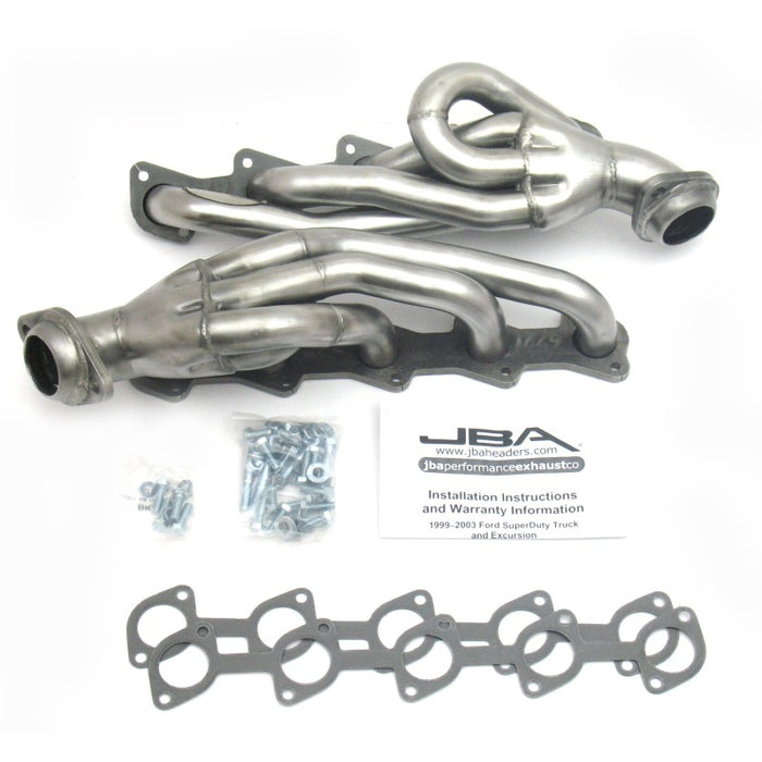 JBA 99-04 Ford Truck 6,8 L 2 V V10 sans EGR 1-1/2 po primaire brut 409SS Cat4Ward