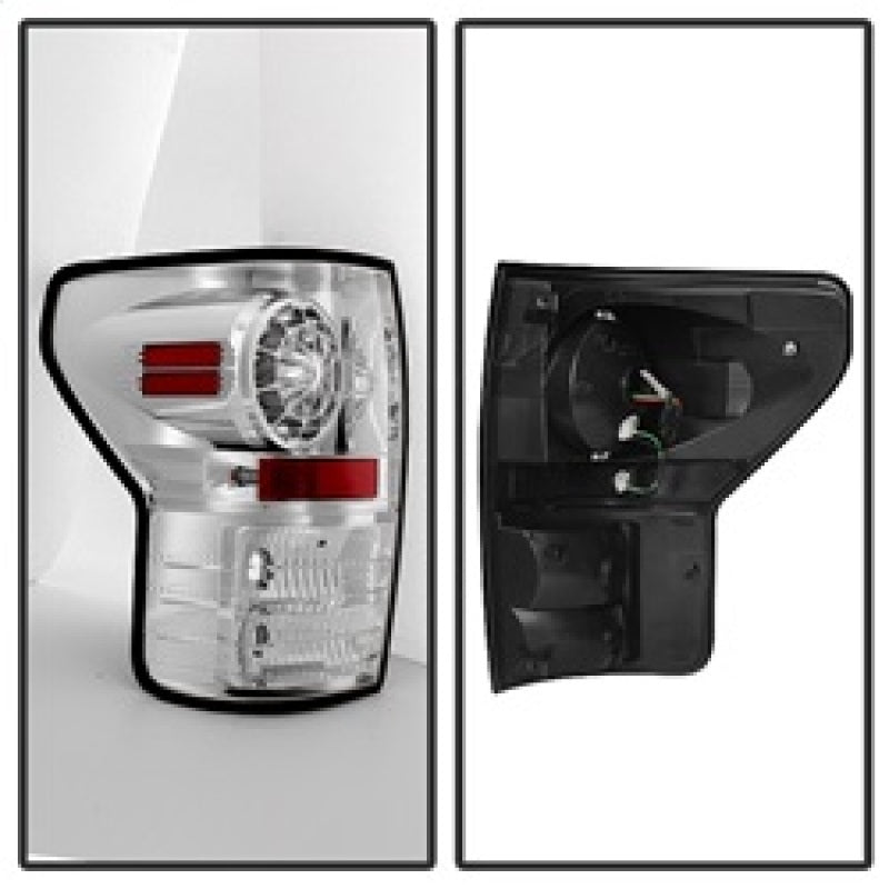 Spyder Toyota Tundra 07-13 LED Tail lights Chrome ALT-YD-TTU07-LED-C