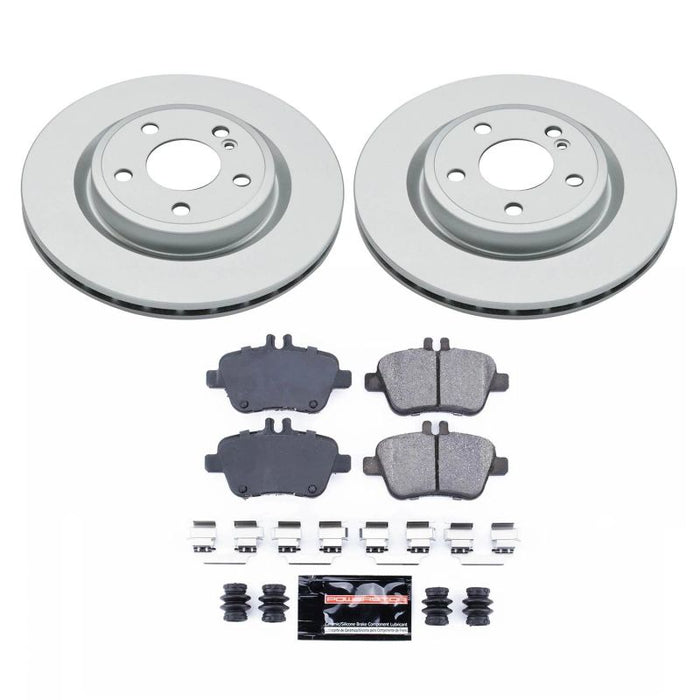 Kit de freins arrière Power Stop 14-19 Mercedes-Benz CLA250 Z17 Evolution Geomet avec revêtement