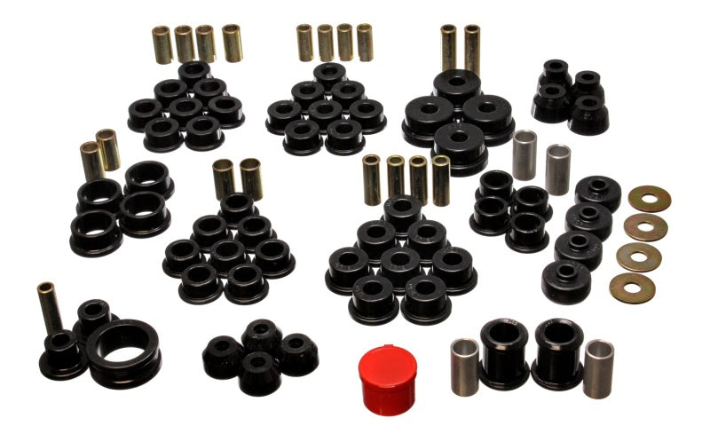 Energy Suspension 84-95 Chevrolet Corvette Black Hyper-flex Master Bushing Set