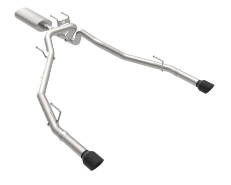 Kooks RAM 09-18 1500 / 19-22 1500 Classic 5,7 L HEMI Cat-Back avec embouts noirs