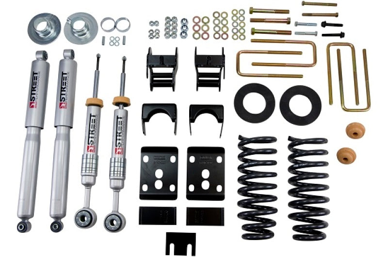 Belltech 09-13 Ford F150 Std Cab Short Bed 2 po ou 3 po F/4 po R Drop avec kits d'abaissement SP Shocks