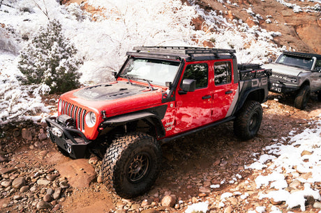 Pare-chocs avant à poche DV8 Offroad 07-22 Jeep Wrangler JK/JL