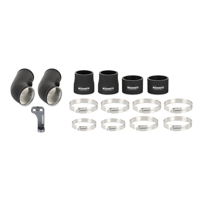 Kit de tuyaux d'échangeur intermédiaire Mishimoto 12-16 BMW F10 M5 Micro Wrinkle Black