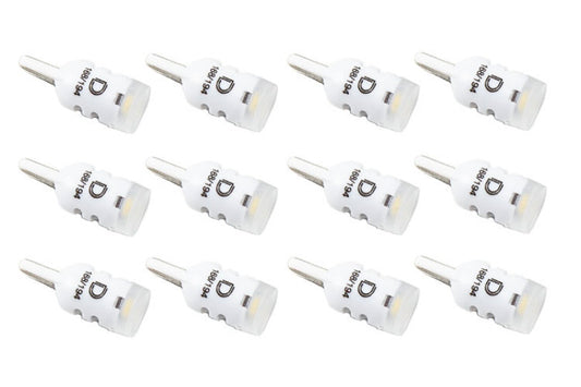 Diode Dynamics 194 LED Bulb HP3 LED Warm - White Set of 12