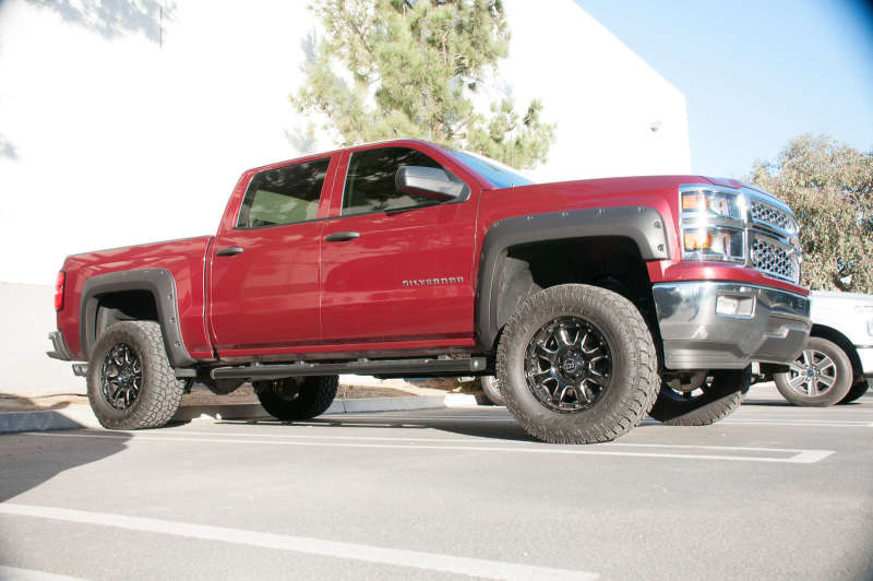 Élargisseurs d'ailes boulonnés EGR 14+ pour Chev Silverado 5 pieds - Ensemble - Mat