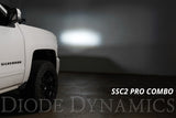 Kit de feux de fossé à LED Diode Dynamics 14-19 Silverado/Sierra SS3 - Combo jaune sport