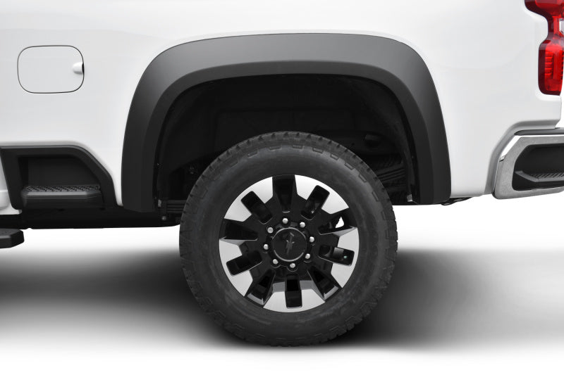 Bushwacker 2020 Chevrolet Silverado 2500 Extend-A-Fender Style Flares arrière 2 pièces - Noir