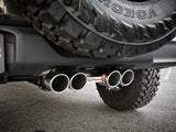Échappement Cat-Back aFe Rebel Series 2,5 pouces en acier inoxydable 304 avec embout poli 18-20 Jeep Wrangler (JL)