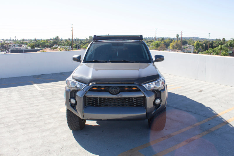 Barres de toit à profil bas Go Rhino 10-23 pour Toyota 4Runner Ceros - Tex. Blk