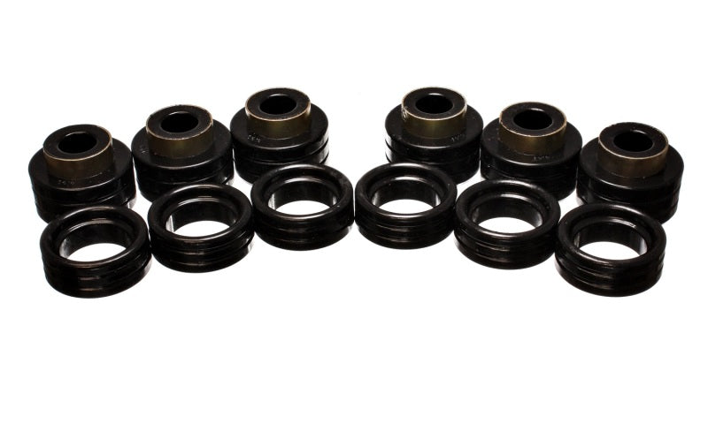 Energy Suspension 94-01 Dodge Ram 1500 / 94-02 Ram 2500/3500 Black Body (Cab) Mount Set