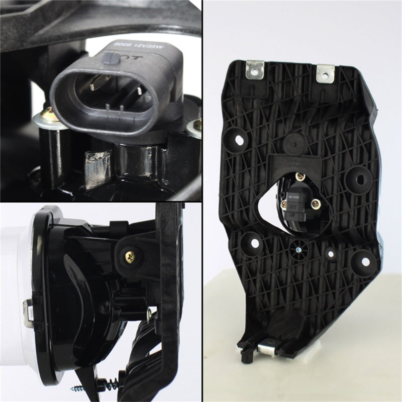 Feux antibrouillard Spyder de style OEM avec interrupteur pour Ford F250 F350 F450 F550 XLT 2011-2016 - Transparent FL-FF25011-C