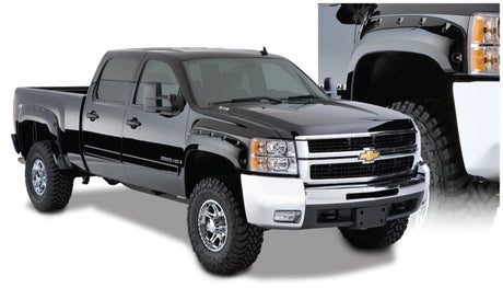 Élargisseurs de benne Bushwacker 07-13 Chevy Silverado 1500 Fleetside style découpé 4 pièces 78,7/97,6 po - Noir