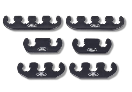 Séparateurs de câbles Ford Racing 4 à 3 à 2 - Noir avec logo Ford blanc