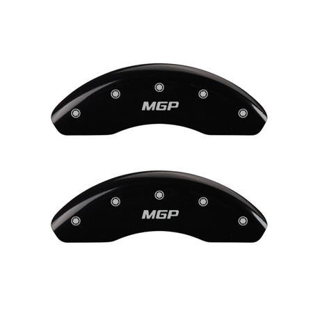 Couvre-étriers MGP 4 gravés avant et arrière finition noire MGP Silver Char 2004 Toyota Sienna
